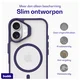 Buddi Hybrid Apple iPhone 17 Hoesje MagSafe Back Cover Matte Paars afbeelding 7