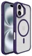 Buddi Hybrid Apple iPhone 17 Hoesje MagSafe Back Cover Matte Paars afbeelding 9