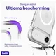 Buddi Core Apple iPhone Air Hoesje MagSafe Back Cover Matte Transparant afbeelding 3