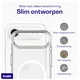 Buddi Core Apple iPhone Air Hoesje MagSafe Back Cover Matte Transparant afbeelding 8