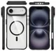 Buddi Hybrid Apple iPhone Air Hoesje MagSafe Back Cover Transparant Zwart afbeelding 10