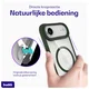 Buddi Hybrid Apple iPhone Air Hoesje MagSafe Back Cover Transparant Groen afbeelding 6
