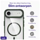 Buddi Hybrid Apple iPhone Air Hoesje MagSafe Back Cover Transparant Groen afbeelding 7