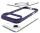Buddi Hybrid Apple iPhone Air Hoesje MagSafe Back Cover Transparant Paars afbeelding 11