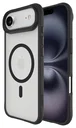 Buddi Hybrid Apple iPhone Air Hoesje MagSafe Back Cover Matte Zwart