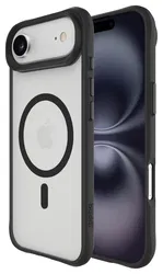 Buddi Hybrid Apple iPhone Air Hoesje MagSafe Back Cover Matte Zwart afbeelding