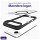 Buddi Hybrid Apple iPhone Air Hoesje MagSafe Back Cover Matte Zwart afbeelding 8