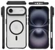 Buddi Hybrid Apple iPhone Air Hoesje MagSafe Back Cover Matte Zwart afbeelding 10