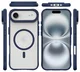 Buddi Hybrid Apple iPhone Air Hoesje MagSafe Back Cover Matte Blauw afbeelding 10