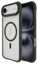 Buddi Hybrid Apple iPhone Air Hoesje MagSafe Back Cover Matte Groen