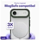 Buddi Hybrid Apple iPhone Air Hoesje MagSafe Back Cover Matte Groen afbeelding 4