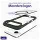 Buddi Hybrid Apple iPhone Air Hoesje MagSafe Back Cover Matte Groen afbeelding 8