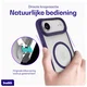 Buddi Hybrid Apple iPhone Air Hoesje MagSafe Back Cover Matte Paars afbeelding 6