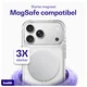 Buddi Core Apple iPhone 17 Pro Hoesje MagSafe Back Cover Matte Transparant afbeelding 4