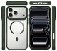 Buddi Hybrid Apple iPhone 17 Pro Hoesje MagSafe Back Cover Transparant Groen afbeelding 10