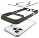 Buddi Hybrid Apple iPhone 17 Pro Hoesje MagSafe Back Cover Transparant Groen afbeelding 11