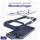 Buddi Hybrid Apple iPhone 17 Pro Hoesje MagSafe Back Cover Matte Blauw afbeelding 8