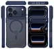 Buddi Hybrid Apple iPhone 17 Pro Hoesje MagSafe Back Cover Matte Blauw afbeelding 10