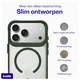 Buddi Hybrid Apple iPhone 17 Pro Hoesje MagSafe Back Cover Matte Groen afbeelding 7