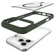 Buddi Hybrid Apple iPhone 17 Pro Hoesje MagSafe Back Cover Matte Groen afbeelding 11