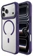 Buddi Hybrid Apple iPhone 17 Pro Hoesje MagSafe Back Cover Matte Paars