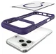 Buddi Hybrid Apple iPhone 17 Pro Hoesje MagSafe Back Cover Matte Paars afbeelding 11