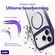 Buddi Hybrid Apple iPhone 17 Pro Hoesje MagSafe Back Cover Matte Paars afbeelding 3