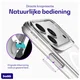 Buddi Core Apple iPhone 17 Pro Max Hoesje MagSafe Back Cover Transparant afbeelding 6