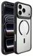 Buddi Hybrid iPhone 17 Pro Max Hoesje MagSafe Back Cover Transparant Zwart afbeelding 9