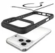 Buddi Hybrid iPhone 17 Pro Max Hoesje MagSafe Back Cover Transparant Zwart afbeelding 11