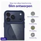 Buddi Hybrid iPhone 17 Pro Max Hoesje MagSafe Back Cover Matched Blauw afbeelding 6
