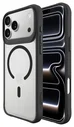 Buddi Hybrid iPhone 17 Pro Max Hoesje MagSafe Back Cover Matte Zwart