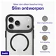 Buddi Hybrid iPhone 17 Pro Max Hoesje MagSafe Back Cover Matte Zwart afbeelding 7