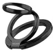 Nillkin FiberSnap MagSafe Ring Houder Standaard Aramidevezel Zwart afbeelding 1
