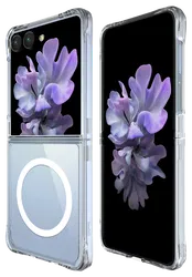 Buddi Core Samsung Galaxy Z Flip 7 Hoesje MagSafe Back Cover Transparant afbeelding