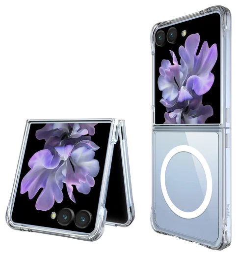 Buddi Core Samsung Galaxy Z Flip 7 Hoesje MagSafe Back Cover Transparant afbeelding 7