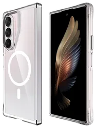 Buddi Core Samsung Galaxy Z Fold 7 Hoesje MagSafe Back Cover Transparant afbeelding