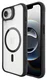 Buddi Hybrid Apple iPhone 17e / 16e Hoesje MagSafe Back Cover Transparant Zwart