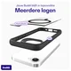 Buddi Hybrid Apple iPhone 17e / 16e Hoesje MagSafe Back Cover Transparant Zwart afbeelding 8
