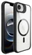 Buddi Hybrid Apple iPhone 17e / 16e Hoesje MagSafe Back Cover Transparant Zwart afbeelding 9