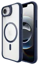 Buddi Hybrid Apple iPhone 17e / 16e Hoesje MagSafe Back Cover Transparant Blauw