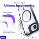 Buddi Hybrid Apple iPhone 17e / 16e Hoesje MagSafe Back Cover Transparant Blauw afbeelding 3