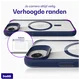 Buddi Hybrid Apple iPhone 17e / 16e Hoesje MagSafe Back Cover Transparant Blauw afbeelding 6