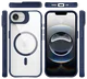 Buddi Hybrid Apple iPhone 17e / 16e Hoesje MagSafe Back Cover Transparant Blauw afbeelding 10