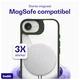 Buddi Hybrid Apple iPhone 17e / 16e Hoesje MagSafe Back Cover Transparant Groen afbeelding 4