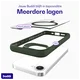 Buddi Hybrid Apple iPhone 17e / 16e Hoesje MagSafe Back Cover Transparant Groen afbeelding 6