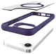 Buddi Hybrid Apple iPhone 17e / 16e Hoesje MagSafe Back Cover Transparant Paars afbeelding 11