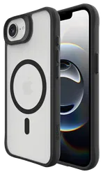 Buddi Hybrid Apple iPhone 16e Hoesje MagSafe Back Cover Matte Zwart afbeelding