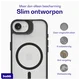 Buddi Hybrid Apple iPhone 17e / 16e Hoesje MagSafe Back Cover Matte Zwart afbeelding 7