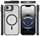 Buddi Hybrid Apple iPhone 17e / 16e Hoesje MagSafe Back Cover Matte Zwart afbeelding 10
